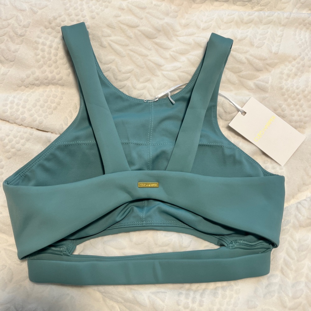 ⭐️NWT Cleo Harper Teal Sports Bra - Picture 2 of 4